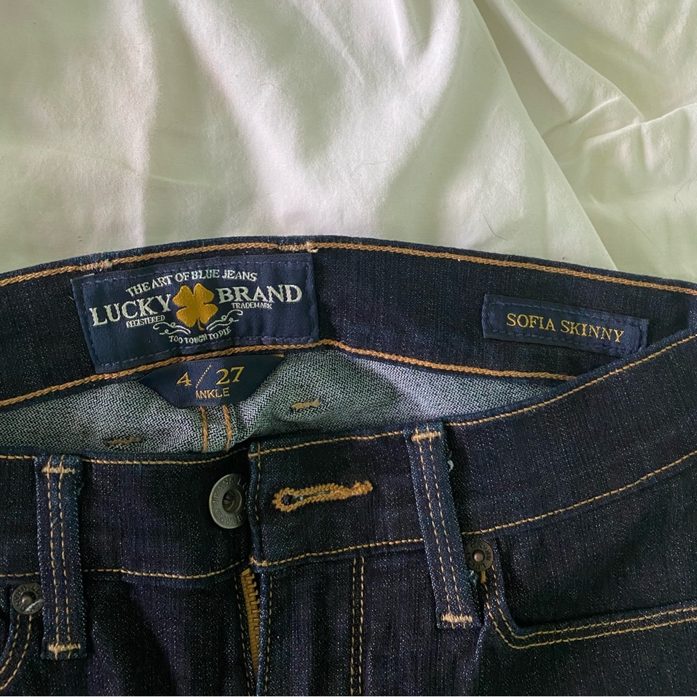 Lucky Brand Sofia Skinny Ankle Jeans - Picture 3 of 3